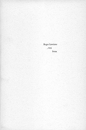 Vers (9782851842794) by Lewinter, Roger