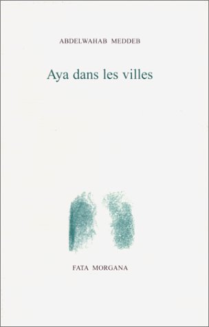Aya dans les Villes (9782851944863) by Meddeb, Abdelwahab