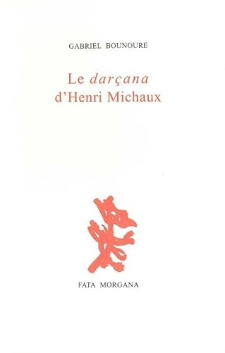 Stock image for Le Darana d'Henri Michaux for sale by Ammareal