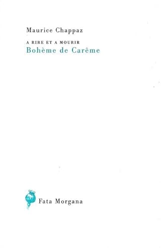 Stock image for A rire et  mourir, Bohme de carme for sale by Gallix