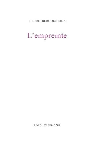 9782851947024: L' Empreinte