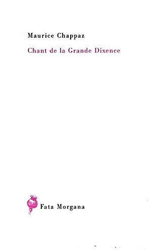 Stock image for Chant de la Grande Dixence for sale by Gallix