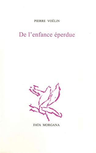 Stock image for De l'enfance perdue for sale by Gallix