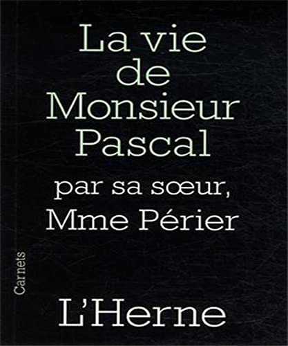 9782851972545: La vie de monsieur Pascal