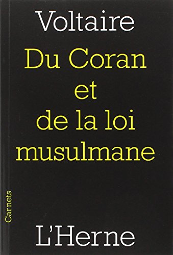 9782851973023: DU CORAN ET DE LA LOI MUSULMANE (COLLECTION CARNETS)