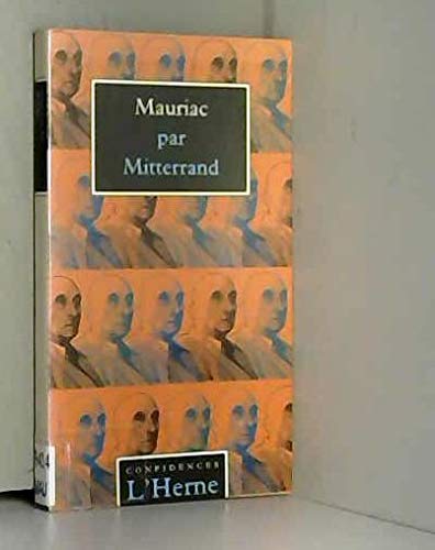 9782851973320: Mauriac par Mitterrand