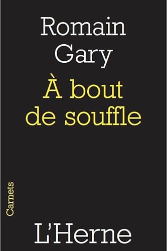 Bout de souffle (A) (9782851976888) by Gary Romain