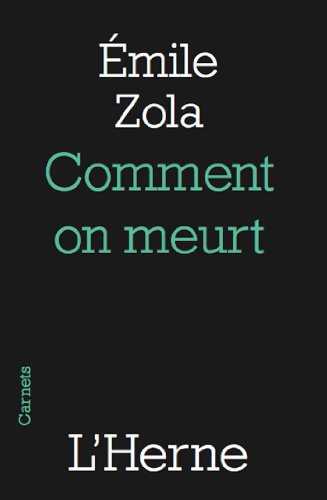 9782851979490: Comment on meurt (Carnets de l'Herne)