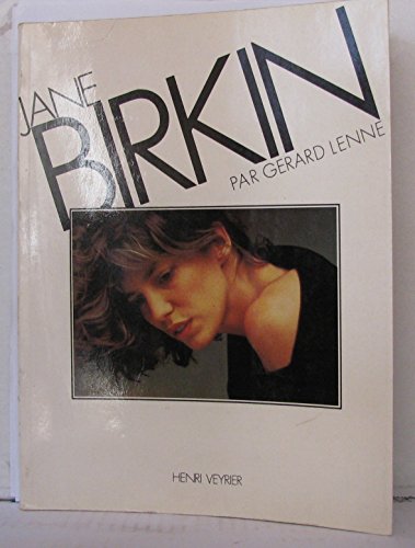 9782851993540: Jane Birkin