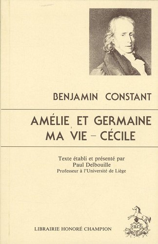 9782852030947: Amlie et Germaine, Ma vie - Ccile
