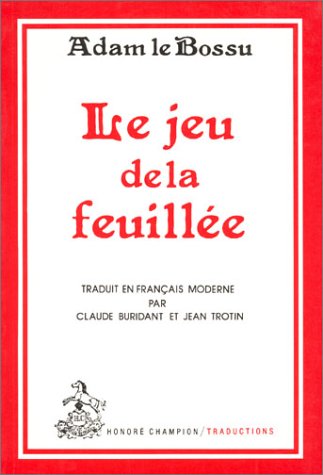 Stock image for Le Jeu de la feuill�e for sale by Wonder Book
