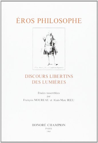 9782852031463: ros philosophe - discours libertins des Lumires