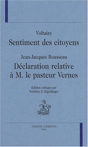 9782852036802: Sentiment des citoyens