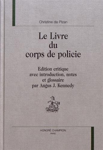 9782852037502: Le livre du corps de policie