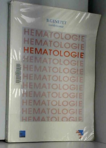 Beispielbild fr Hematologie zum Verkauf von Ammareal