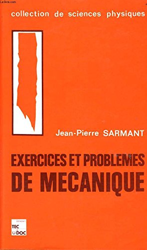 9782852068261: EXERCICES PROBLEMES DE MECANIQUE 2 ED3 TIR