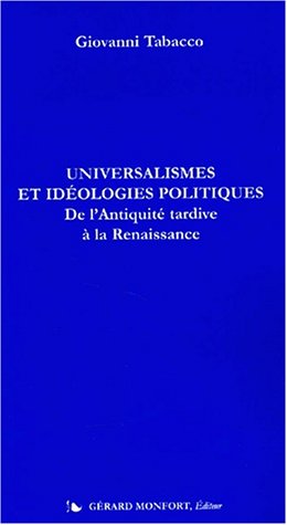 Stock image for Universalismes et idologies politiques for sale by Chapitre.com : livres et presse ancienne