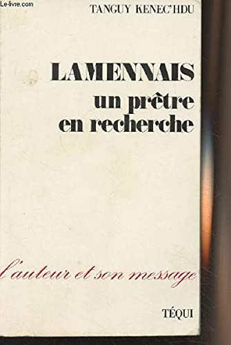 Lamennais (9782852445017) by Kenec'hdu, Tanguy