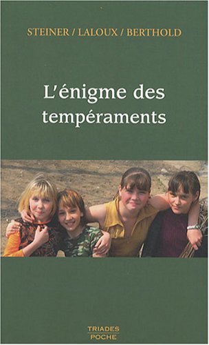 Stock image for L'nigme des tempraments for sale by medimops