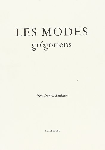 Beispielbild fr Les modes grgoriens zum Verkauf von Gallix
