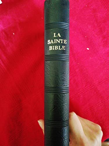 Stock image for La Sainte Bible (French Edition) for sale by A1AMedia