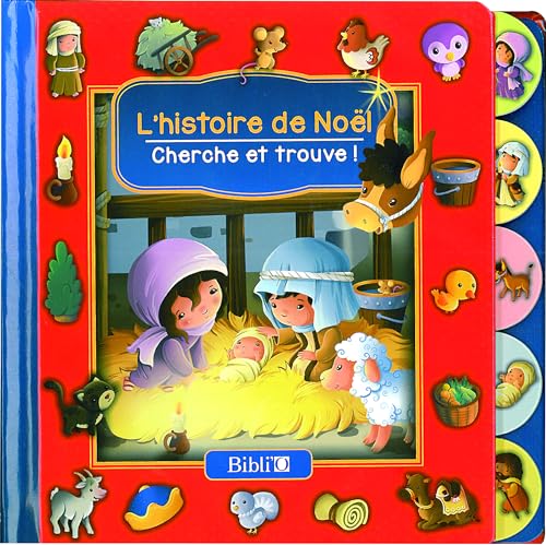 Beispielbild fr L'histoire De Nol : Cherche Et Trouve ! zum Verkauf von RECYCLIVRE