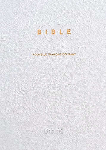Beispielbild fr BIBLE NOUVELLE Franais COURANT AVEC NOTES SANS DEUTEROCANONIQUES MARIAGE zum Verkauf von medimops