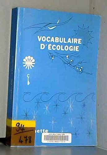 Stock image for Vocabulaire d'ecologie (French Edition) for sale by Post Horizon Booksellers