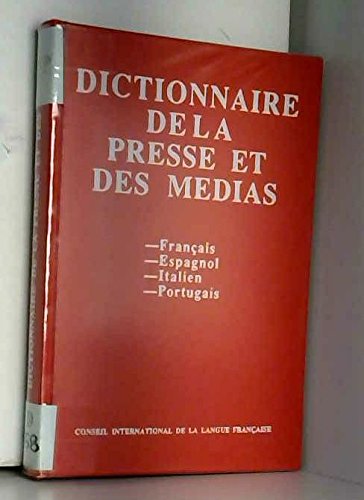 Beispielbild fr Dictionnaire de la presse et des mdias zum Verkauf von Ammareal