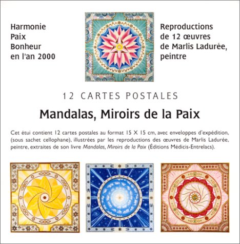 Stock image for Cartes postales mandalas,  tui de 12 cartes for sale by Le Monde de Kamlia