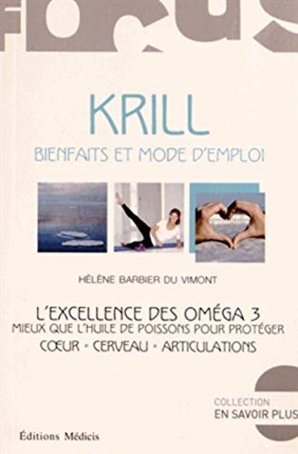 9782853274463: Krill - bienfaits et mode d'emploi