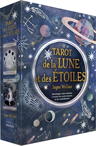 Stock image for Tarot de la lune et des toiles - Dveloppez votre intuition  travers les cycles lunaires et les co for sale by medimops