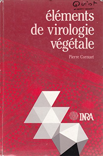 9782853408080: Elements de virologie vegetale