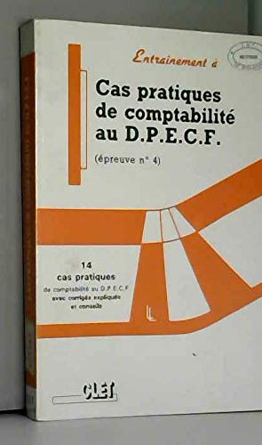 Beispielbild fr Cas pratiques comptabilite dpecf 4 zum Verkauf von medimops