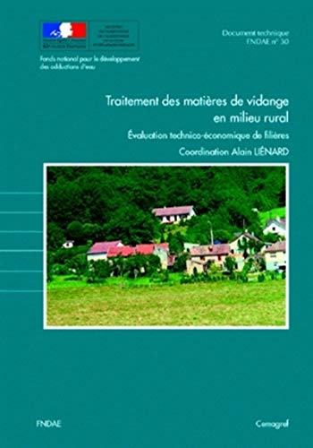 9782853626316: Traitement des matires de vidange en milieu rural: Evaluation technico-conomique de filires