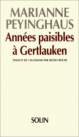 Stock image for Annes paisibles  Gertlauken for sale by medimops