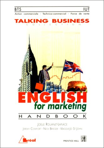 Stock image for ENGLISH FOR MARKETING, HANDBOOK for sale by Le-Livre