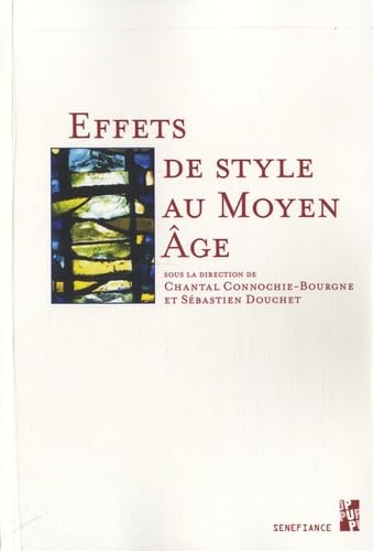 9782853998192: Effets de style au Moyen Age