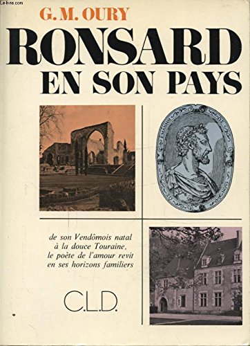 Stock image for Ronsard en son pays for sale by Ammareal