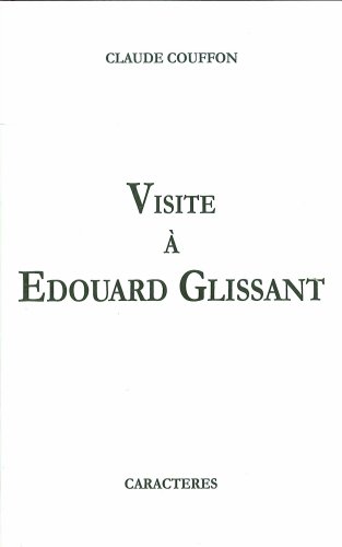 Stock image for Visite  Edouard Glissant for sale by Lime Works: Books Art Music Ephemera Used and Rare