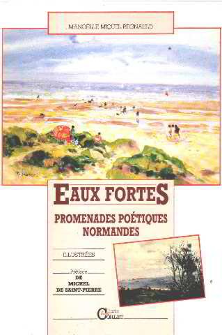 Beispielbild fr Eaux fortes - Promenades potiques Normandes zum Verkauf von medimops