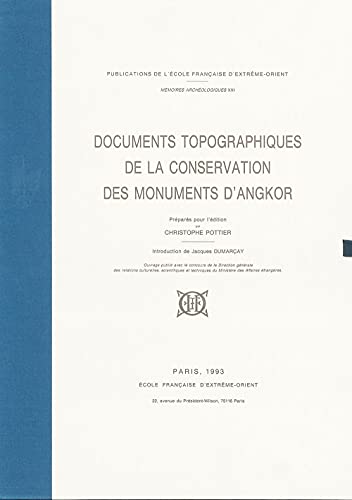 Beispielbild fr Documents topographiques de la conservation des monuments d'Angkor zum Verkauf von Gallix