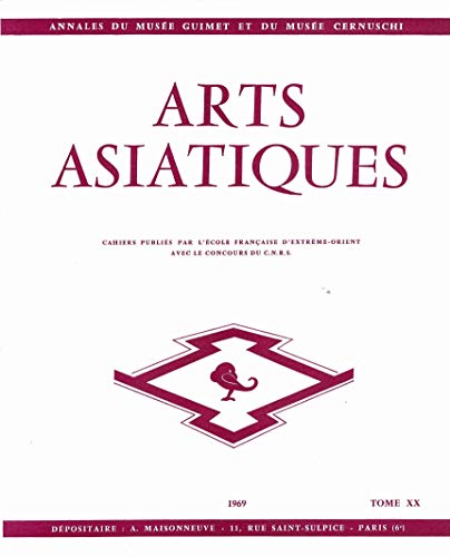 Stock image for ARTS ASIATIQUES no. 20 (1969) (French Edition) for sale by Gallix