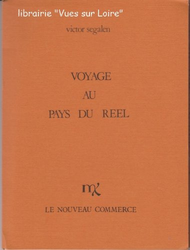 Imagen de archivo de Voyages au pays du rel a la venta por LIVREAUTRESORSAS