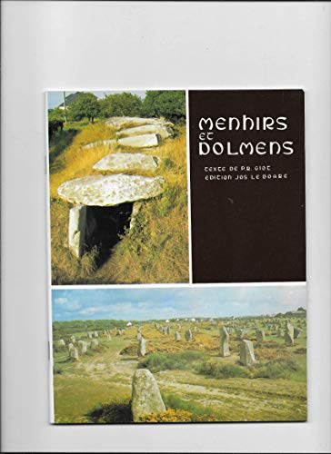 Stock image for Menhirs et dolmens for sale by Ammareal