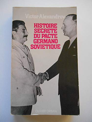 Imagen de archivo de Histoire secrte du pacte germano-sovitique a la venta por medimops