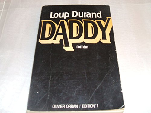 Stock image for Daddy for sale by Mli-Mlo et les Editions LCDA