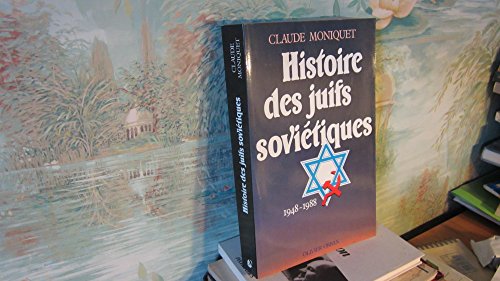 Stock image for Histoire des juifs sovitiques for sale by Librairie Th  la page