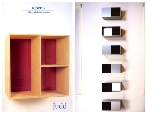 Stock image for Donald Judd: Reperes / Cahiers d Art Contemporain #36 for sale by ANARTIST