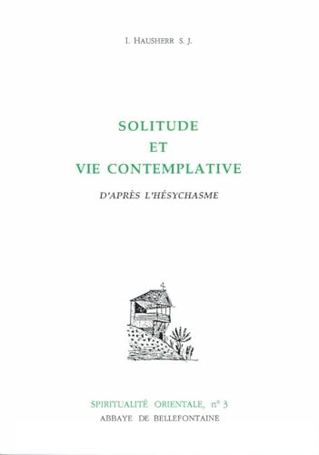 Beispielbild fr Solitude et vie contemplative zum Verkauf von pompon
